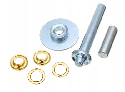 Vorfal V09060, Mosazná oka 12,5mm s příslušenstvím, sada 103 ks