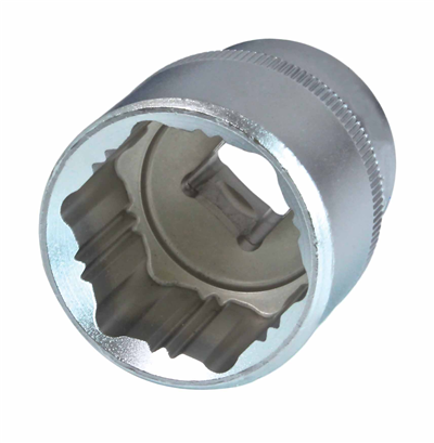 Nástrčné hlavice šestihranné sada 17 ks 10 - 32 mm 1/2