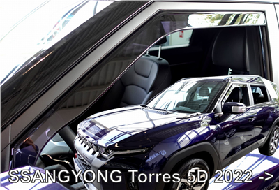 Ofuky oken Ssangyong Torres 2023- (přední)