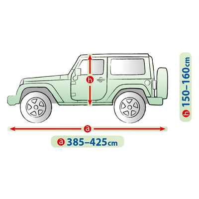 Ochranná plachta Mobile Garage na auto Lada Niva 2009-