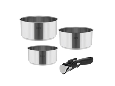 Sada hrnců TEESA Cook Expert Single Hand TSA0148 3ks
