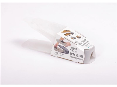 Organizér na boty PROSPERPLAST transparent vel. 38-45 4ks