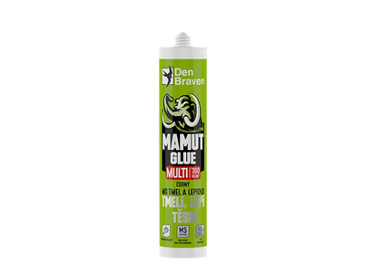 Lepidlo DEN BRAVEN MAMUT MULTI vysokopevnostní černé - 290ml