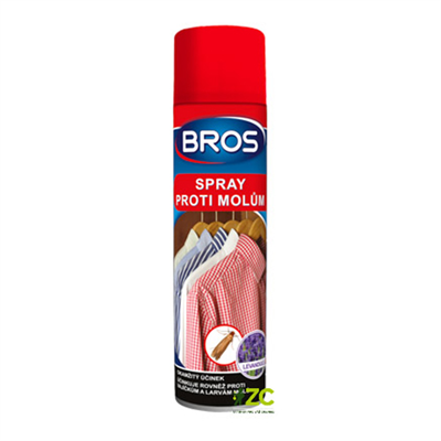 Sprej proti šatním molům BROS 150ml