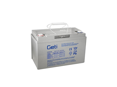 Baterie olověná 12V 75Ah GETI pro elektromotory