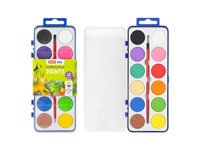 Barvy vodové EASY Kids 12 barev