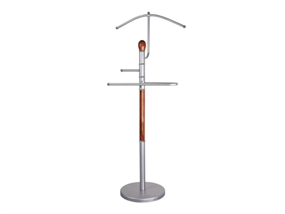 Němý sluha na šaty BRILANZ Ronnie 46x27x107cm Dark Wood