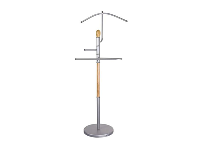 Němý sluha na šaty BRILANZ Ronnie 46x27x107cm Light Wood