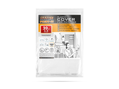 Fólie zakrývací HANDY 11203F 4x5m