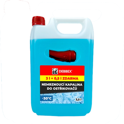 Nemrznoucí kapalina do ostřikovačů -30°C 3,5 l