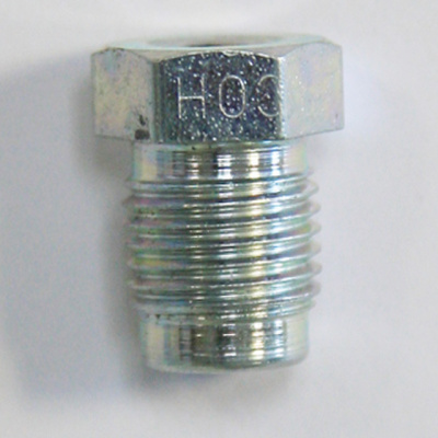 Šroubení brzdového potrubí, profil F, M10x1 vnější, 4,75mm