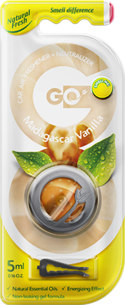 Vůně do auta Go Gel Madagascar Vanilla 5 ml