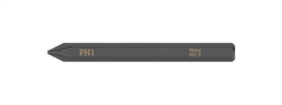 Bit křížový, úderový (rázový), PH 1, délka 70 mm, 1/4