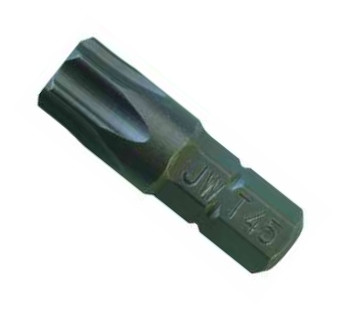 Bity Torx s otvorem, různé velikosti, délka 25 mm, úchyt 1/4