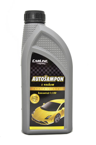 CARLINE AUTOŠAMPON S VOSKEM 1L