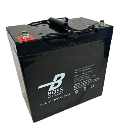 BOSS Deep Cycle GEL 12V 55Ah 229x138x208/212 M6 1200 cyklů
