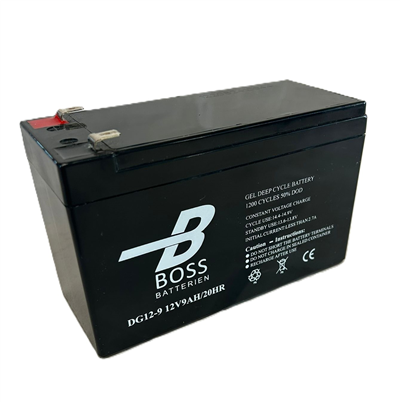BOSS Deep Cycle GEL 12V 9Ah 151x65x94/100 F2 1200 cyklů