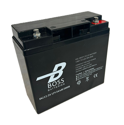 BOSS Deep Cycle GEL 12V 24Ah 181x77x167/167 M5 1200 cyklů