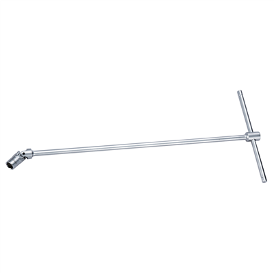 HONITON Hlavice ohebná nástrčná na T-rukojeti | 7 mm / 390 mm