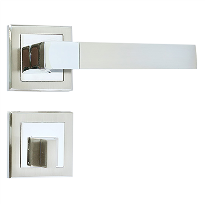 TRITOOLS Dveřní kování Helen | WC rozeta V nikl-chrom - vložka