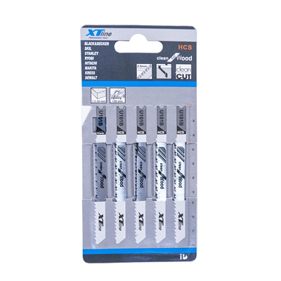 XTLINE Pilové plátky přímočaré | HSS 105 mm, 21 Tpi (1bal/5ks)