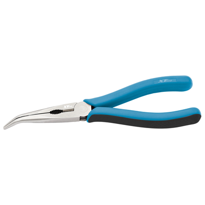 XTLINE Kleště prodloužené zahnuté softgrip | 160 mm