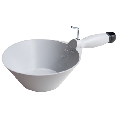 ENCO Naběračka plastová šedá pružná | 160 mm