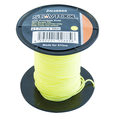 STAVTOOL Provázek | žlutý 50 m / 1 mm