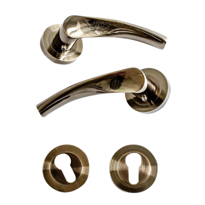 TRITOOLS Dveřní kování Atena (Etna) | V90 patyna rozeta - vložka