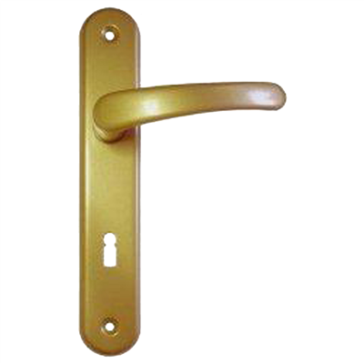 TRITOOLS Dveřní kování Michaela | K90 zlatá - klíč