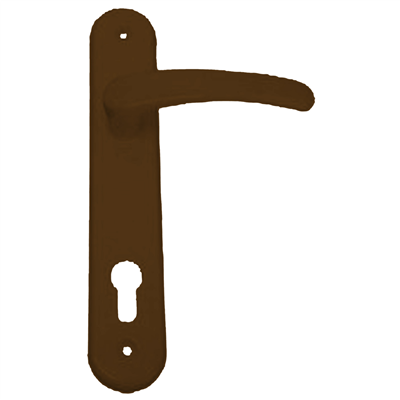 TRITOOLS Dveřní kování Michaela | V90 hnědá - vložka