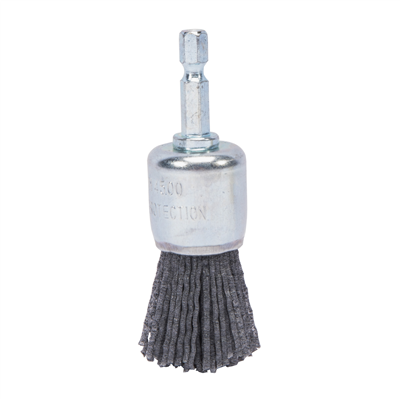 XTLINE Kartáč nylonový koncový, šestihranná stopka (1/4