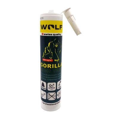 WOLF Lepidlo vysokopevnostní MS polymerové GORILLA | bílý, 290 ml