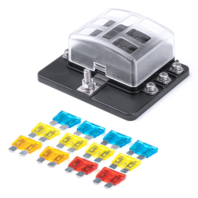 Sada pojistkové skříňky s neutrálním vodičem - 03039