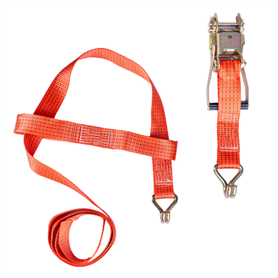 Upínací popruh na kolo 3-bodový s ráčnou 5000kg 50mm 3m AMiO-03317