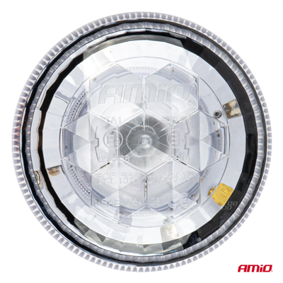 Výstražný maják W25p tyčový Flexi R65 R10 24LED 12/24V IP66