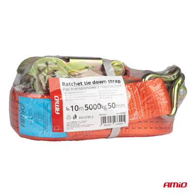 Upínací popruh s ráčnou 5000kg 50mm 10m