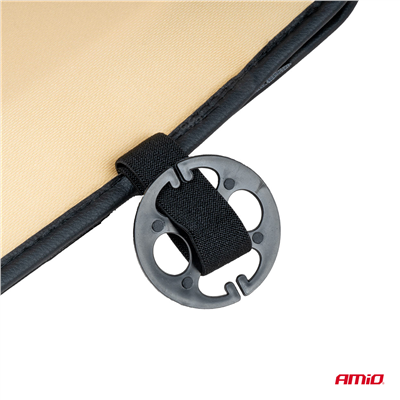 Podložka na sedadlo s opěrkou hlavy a beder AMIO-03649