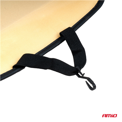 Podložka na sedadlo s opěrkou hlavy a beder AMIO-03649