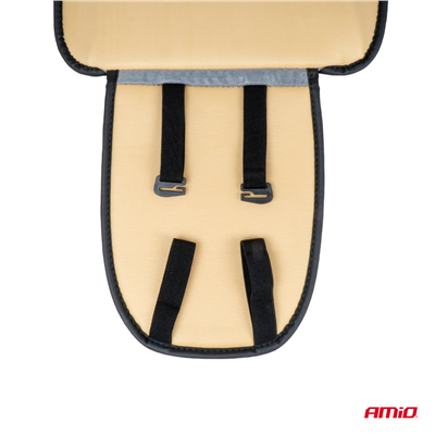 Podložka na sedadlo s opěrkou hlavy a beder AMIO-03649