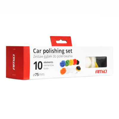 Sada leštících houbiček AMIO-03699