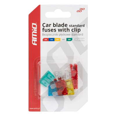 Autopojistky MIX se stahovákem AMIO-03380