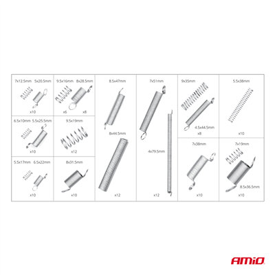 Sada pružin - 200ks