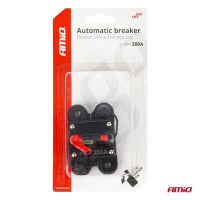 Automatická autopojistka 12-48V 200A AMIO-03830
