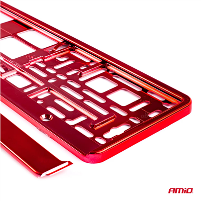 Podložka pod SPZ - stříbrná metalizovaná / Z