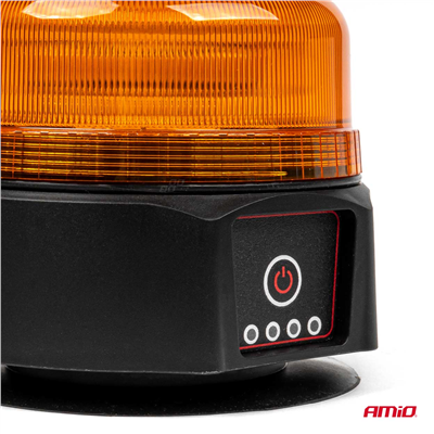 Bezdrátové LED výstražné světlo R65 R10 12/24V AMIO-03931