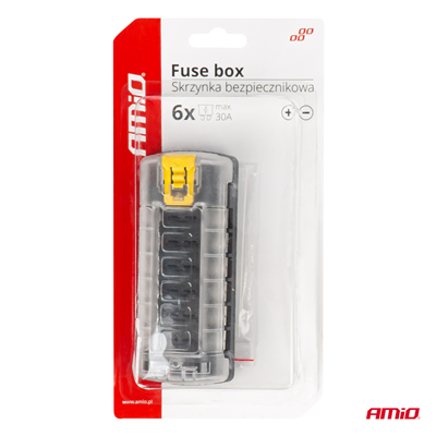 Šroubový držák pojistkové skříňky AMIO-03836