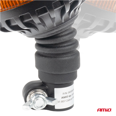 LED výstražny majak W28P 12V 24V AMiO-04104