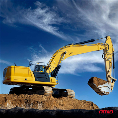 LED výstražny majak W28P 12V 24V AMiO-04104