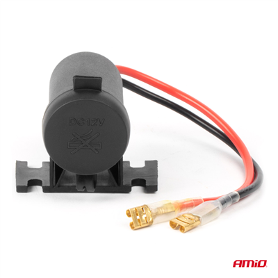 Hermetická zásuvka zapaľovače 12/24V AMiO-04129